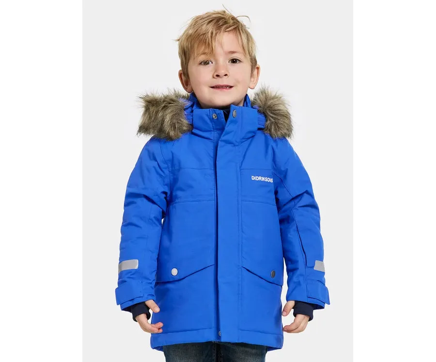 obrazek 1 Didriksons Kurtka zimowa Bjärven 505470 Niebieski Regular Fit