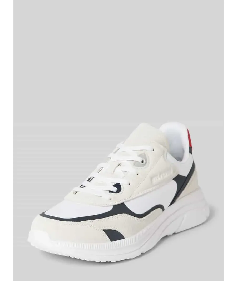 obrazek 1 Sneakersy z mieszanki skóry model ‘MODERN’