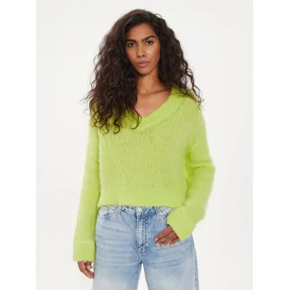 Zdjęcie American Vintage Sweter Bymi BYM18AE24 Zielony Regular Fit