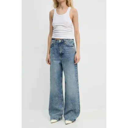 Zdjęcie Samsoe Samsoe jeansy SHELLY damskie high waist F23100208