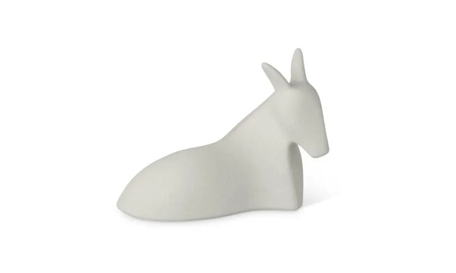 obrazek 2 Ceramiczna figurka osiołka 19x13x13 cm