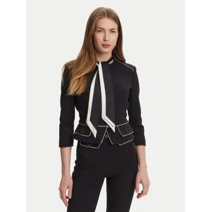 Zdjęcie Elisabetta Franchi Marynarka GI-T51-51E2-V560 Czarny Regular Fit