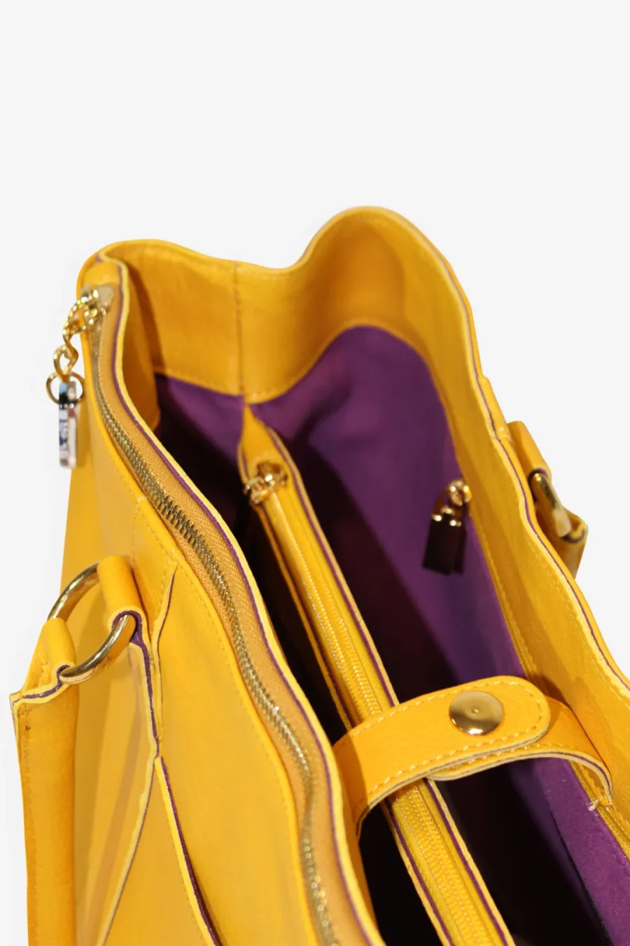 obrazek 3 Stylowa skórzana torebka typu shopper - Terrida