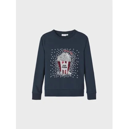 Zdjęcie NAME IT Bluza 13219588 Granatowy Regular Fit