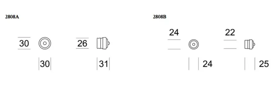 obrazek 2 Gałka meblowa Borbone
