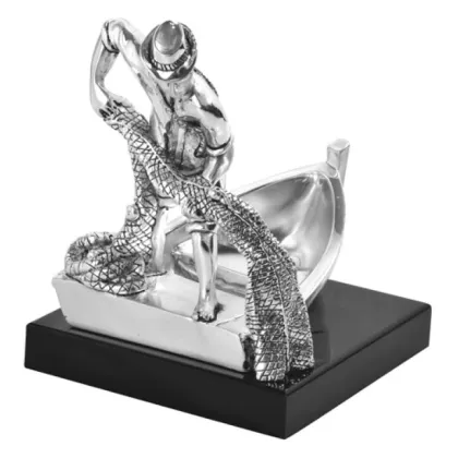 Zdjęcie Rybak z siecią rybacką - Luxury Products