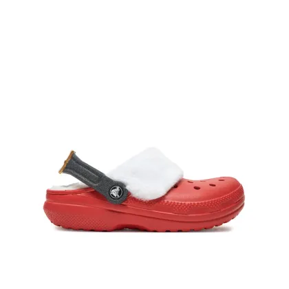 Zdjęcie Crocs Klapki Classic Lined Santa Clog 210933 Czerwony