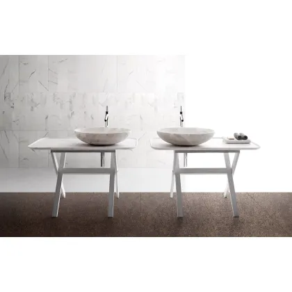 Zdjęcie Wyjątkowa marmurowa umywalka do łazienki – Kreoo