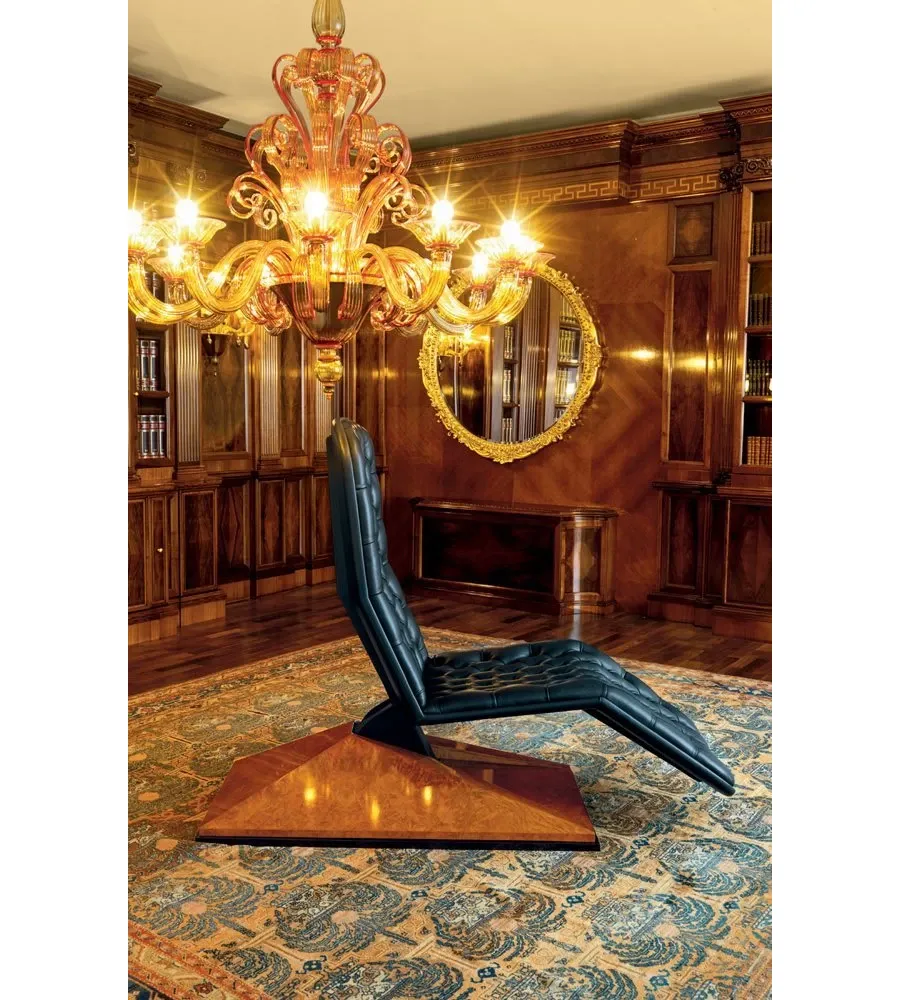 obrazek 3 Stylowy skórzany szezlong dla miłośników klasycznego stylu i elegancji - Mascheroni