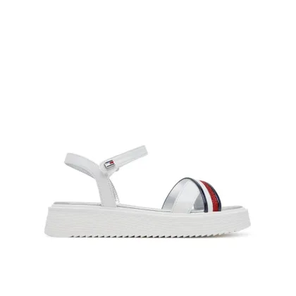 Zdjęcie Tommy Hilfiger Sandały Sandal T4A2-33799-0273 S Biały