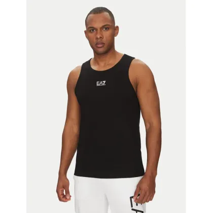 Zdjęcie EA7 Emporio Armani Tank top 7M000295 AF10375 UC001 Czarny Regular Fit