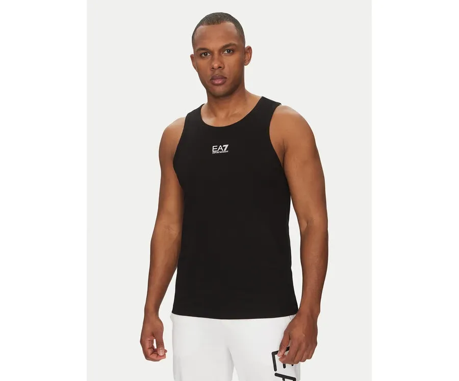 obrazek 1 EA7 Emporio Armani Tank top 7M000295 AF10375 UC001 Czarny Regular Fit