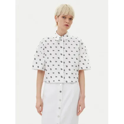 Zdjęcie KARL LAGERFELD Koszula A2W11033 Biały Relaxed Fit
