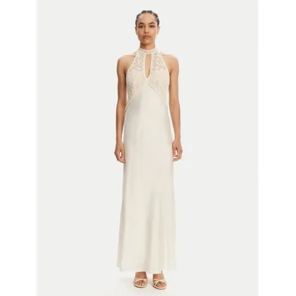 Zdjęcie TWINSET Sukienka wieczorowa 251TT2080 Écru Slim Fit