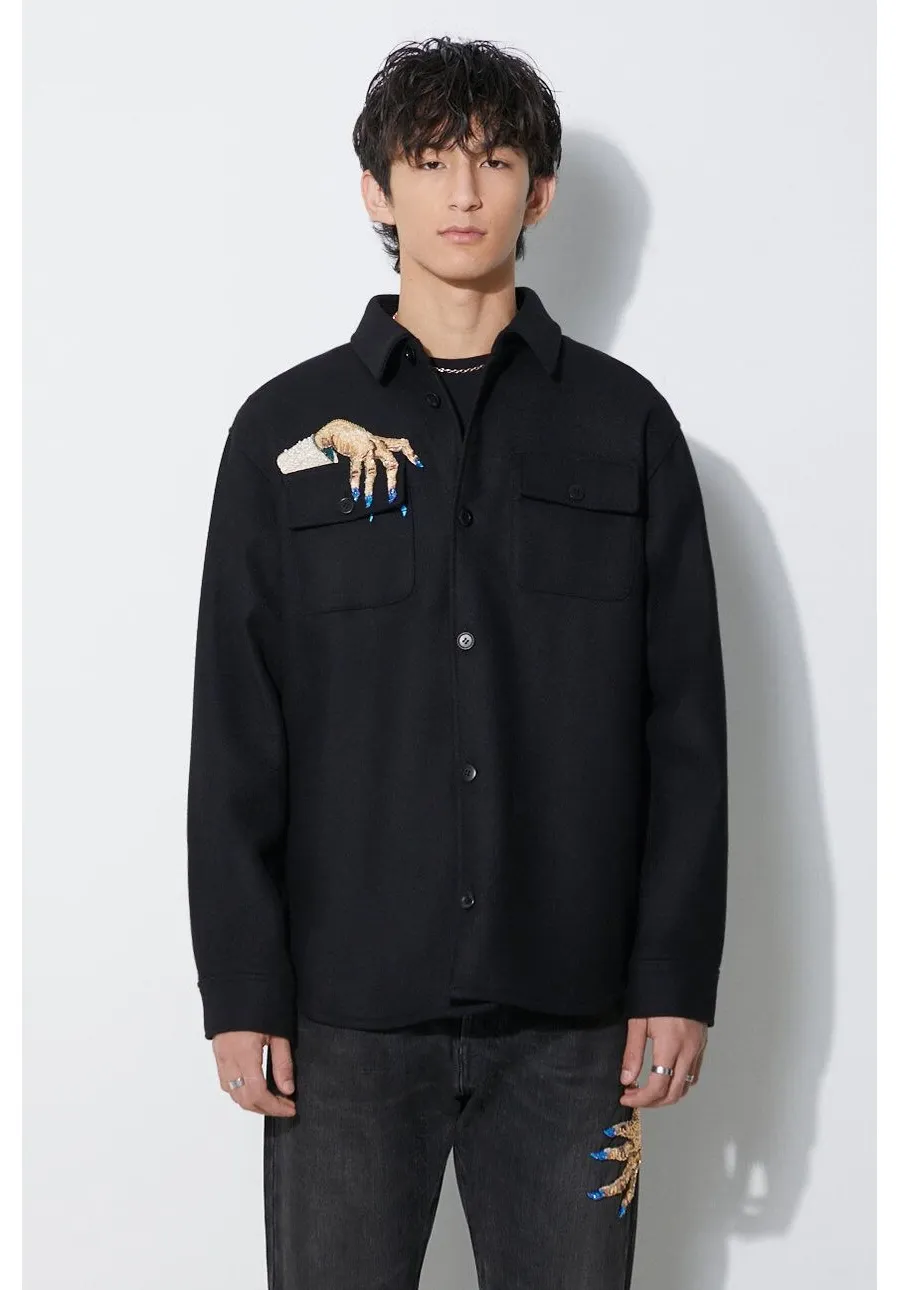 obrazek 1 Undercover kurtka koszulowa Shirt Blouse kolor czarny przejściowa UC2C4404