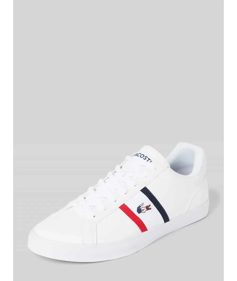 obrazek 1 Sneakersy skórzane z wyhaftowanym logo model ‘LEROND’