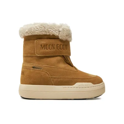 Zdjęcie Moon Boot Śniegowce Junior Park Dtrap Boot Suede 80D3440040 Brązowy