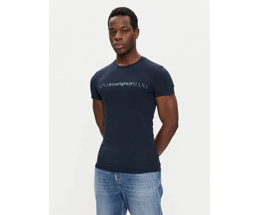 obrazek 1 Emporio Armani Underwear T-Shirt 111035 4F729 00135 Granatowy Slim Fit