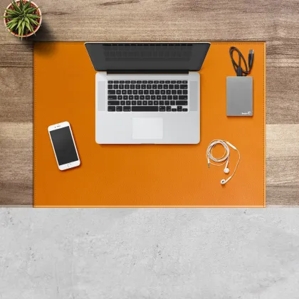 Zdjęcie Rzemieślnicza Podkładka 50x35 Orange-Brown 100% Made in Italy