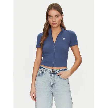 Zdjęcie Guess Bluzka V5GP25 KCRS2 Niebieski Slim Fit