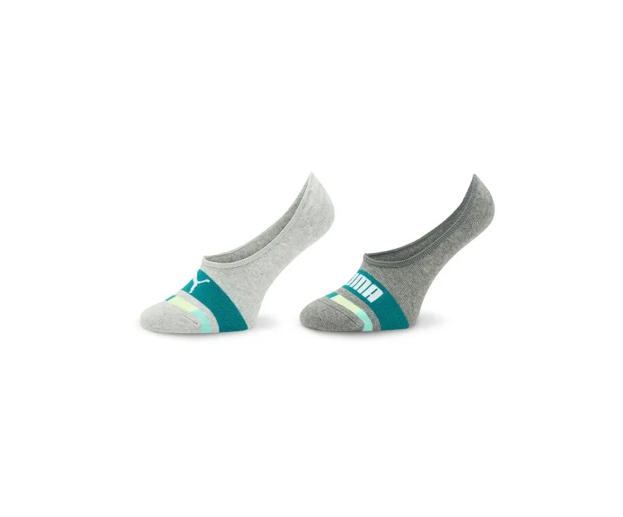 obrazek 1 Puma Zestaw 2 par stopek dziecięcych Kids Seasonal Footie 2P 938009 Szary