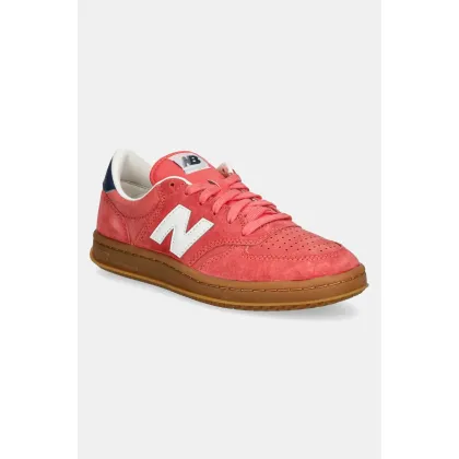 Zdjęcie New Balance sneakersy zamszowe CT500 damskie kolor pomarańczowy CT500AB
