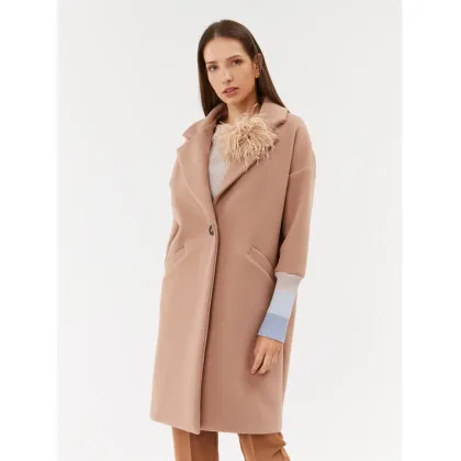 Zdjęcie Maryley Płaszcz przejściowy 23IB148/M11 Brązowy Regular Fit
