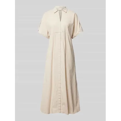 Zdjęcie Sukienka midi z dekoltem w serek