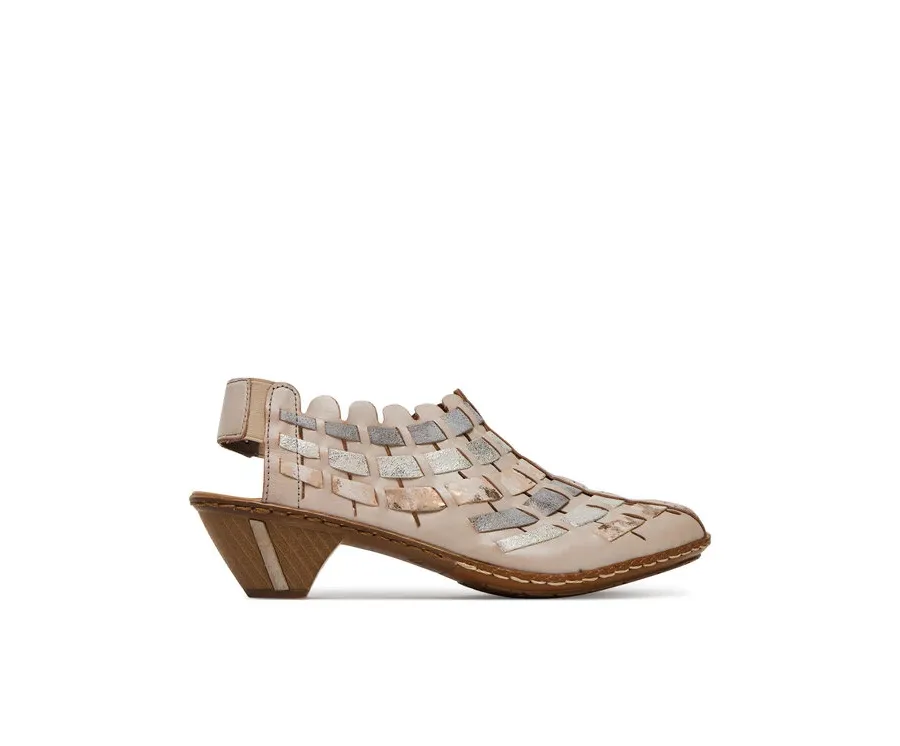 obrazek 1 Rieker Sandały 46778-64 Beżowy