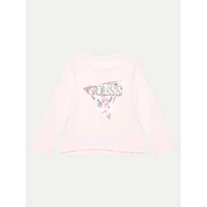 Zdjęcie Guess Bluzka K4YI11 K6YW4 Różowy Regular Fit