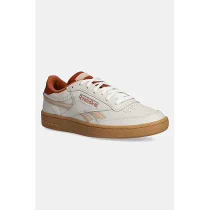 Zdjęcie Reebok sneakersy skórzane Club C Revenge Vintage kolor beżowy 100201194