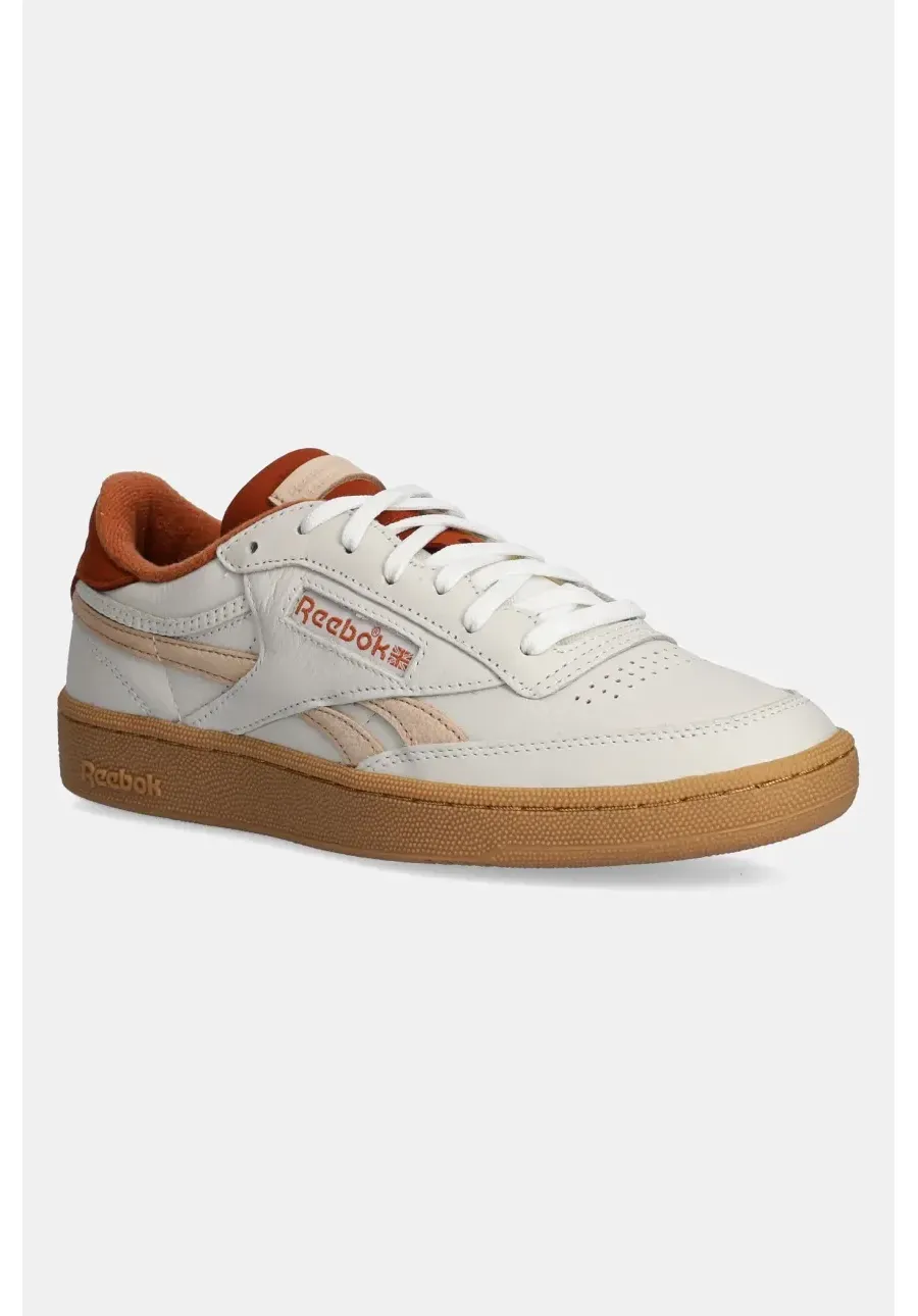 obrazek 1 Reebok sneakersy skórzane Club C Revenge Vintage kolor beżowy 100201194