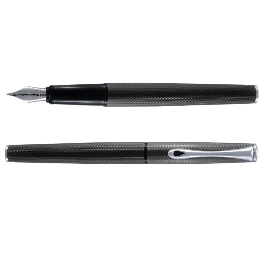 obrazek 2 Piękne pióro wieczne Esteem Guilloche Black Barley
