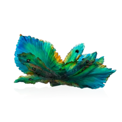 Zdjęcie Duża patera z motywem pawia