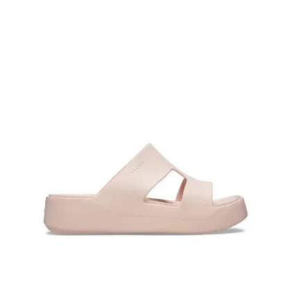 Zdjęcie Crocs Klapki Getaway Platform H-Strap 209409 Écru