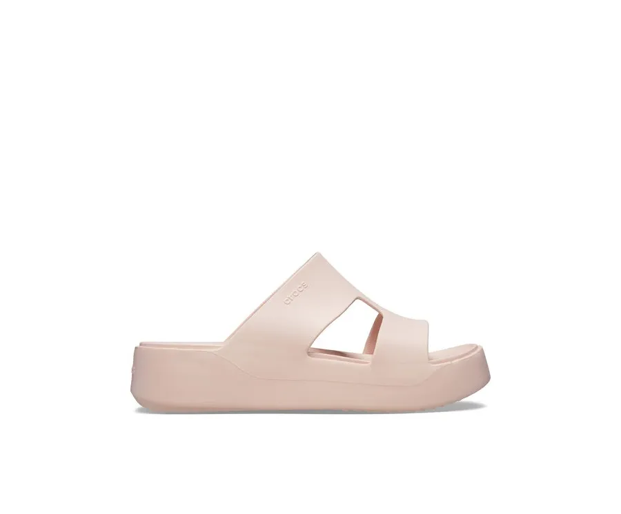 obrazek 1 Crocs Klapki Getaway Platform H-Strap 209409 Écru
