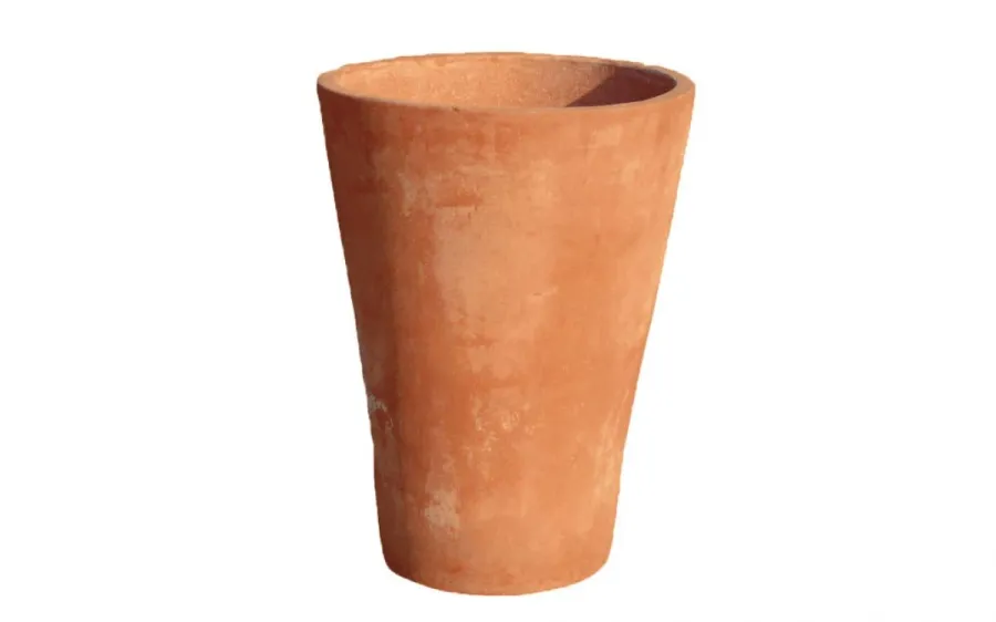 obrazek 1 Nowoczesny wazon do ogrodu 60 cm o stożkowym kształcie - Goti Terrecotte