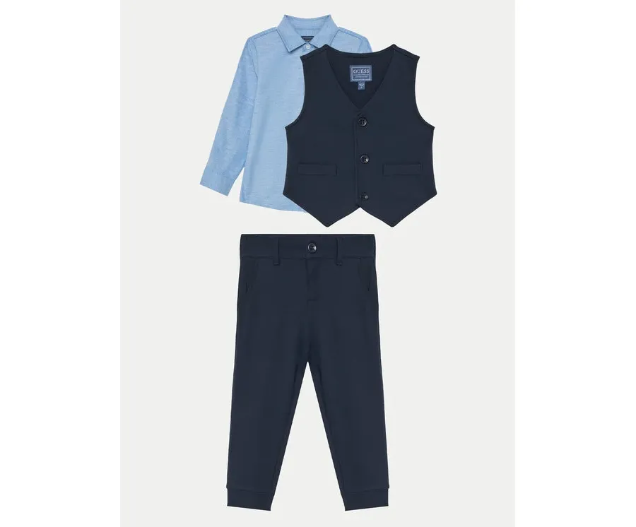 obrazek 1 Guess Komplet dziecięcy N5RG08 KAE30 Granatowy Regular Fit