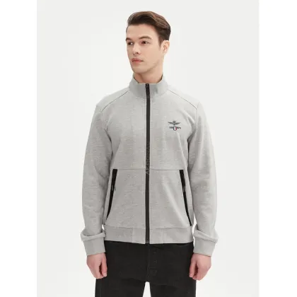 Zdjęcie Aeronautica Militare Bluza 251FE1986F581 Szary Regular Fit