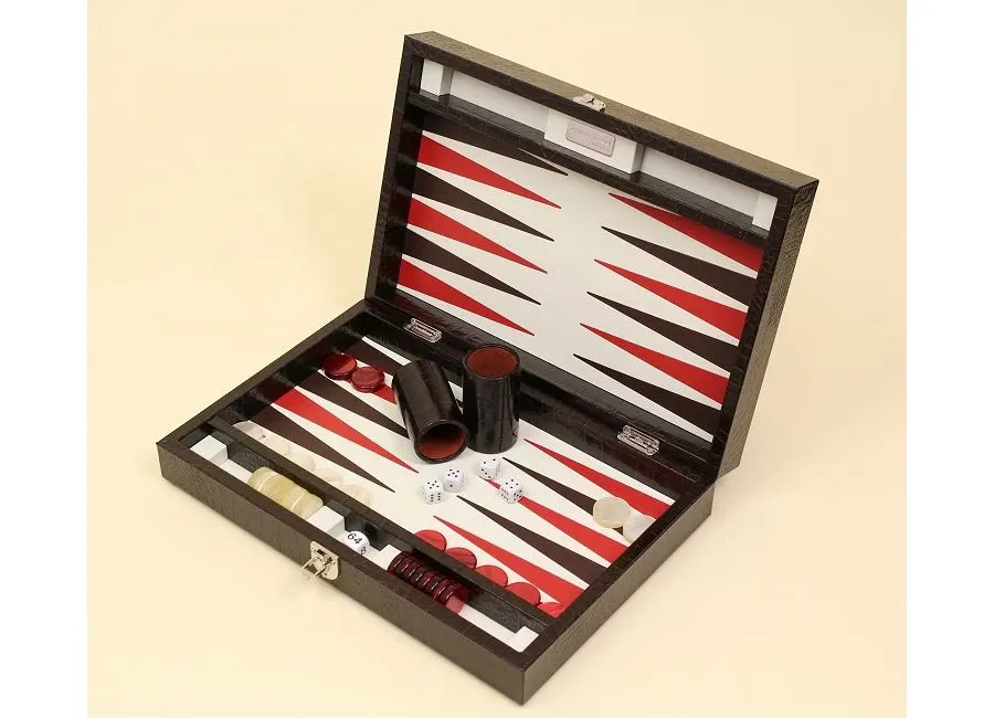 obrazek 1 Luksusowy zestaw do partii w Backgammon
