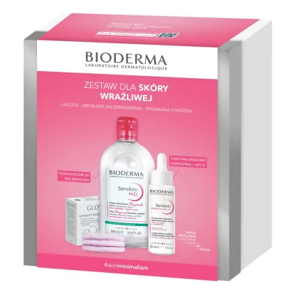 Zdjęcie Bioderma Sensibio Zestaw dermokosmetyków do skóry wrażliwej i naczynkowej