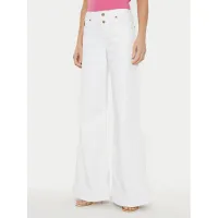 Zdjęcie Versace Jeans Couture Jeansy 78HAB561 Biały Wide Leg