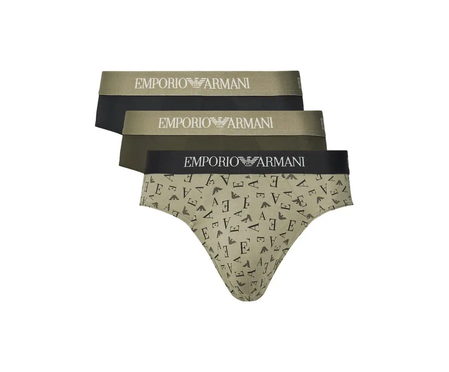 obrazek 1 Emporio Armani Underwear Komplet 3 par slipów EM000256 AF10800 MC112 Zielony