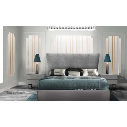 Zdjęcie Łóżko pikowane ze schowkiem i ramą ortopedyczną, 180x200cm - Casa + 39